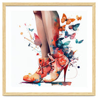 Butterfly Heels Splash