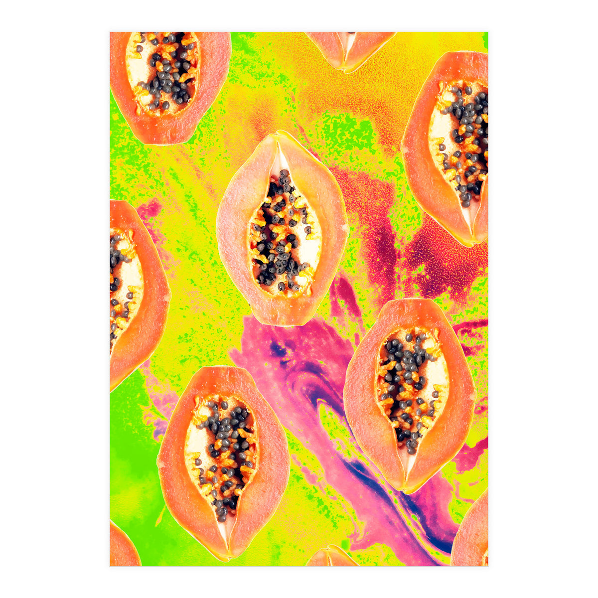 Papaya #society6 #decor #buyart (Print Only)