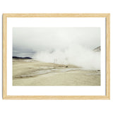 Tourists hidden in the hot spring steam -  Iceland thumbnail