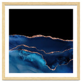 Navy & Rose Gold Agate Texture 07 thumbnail