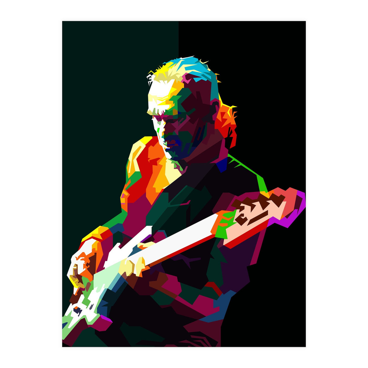 Billy Sheehan Pop Art WPAP (Print Only)