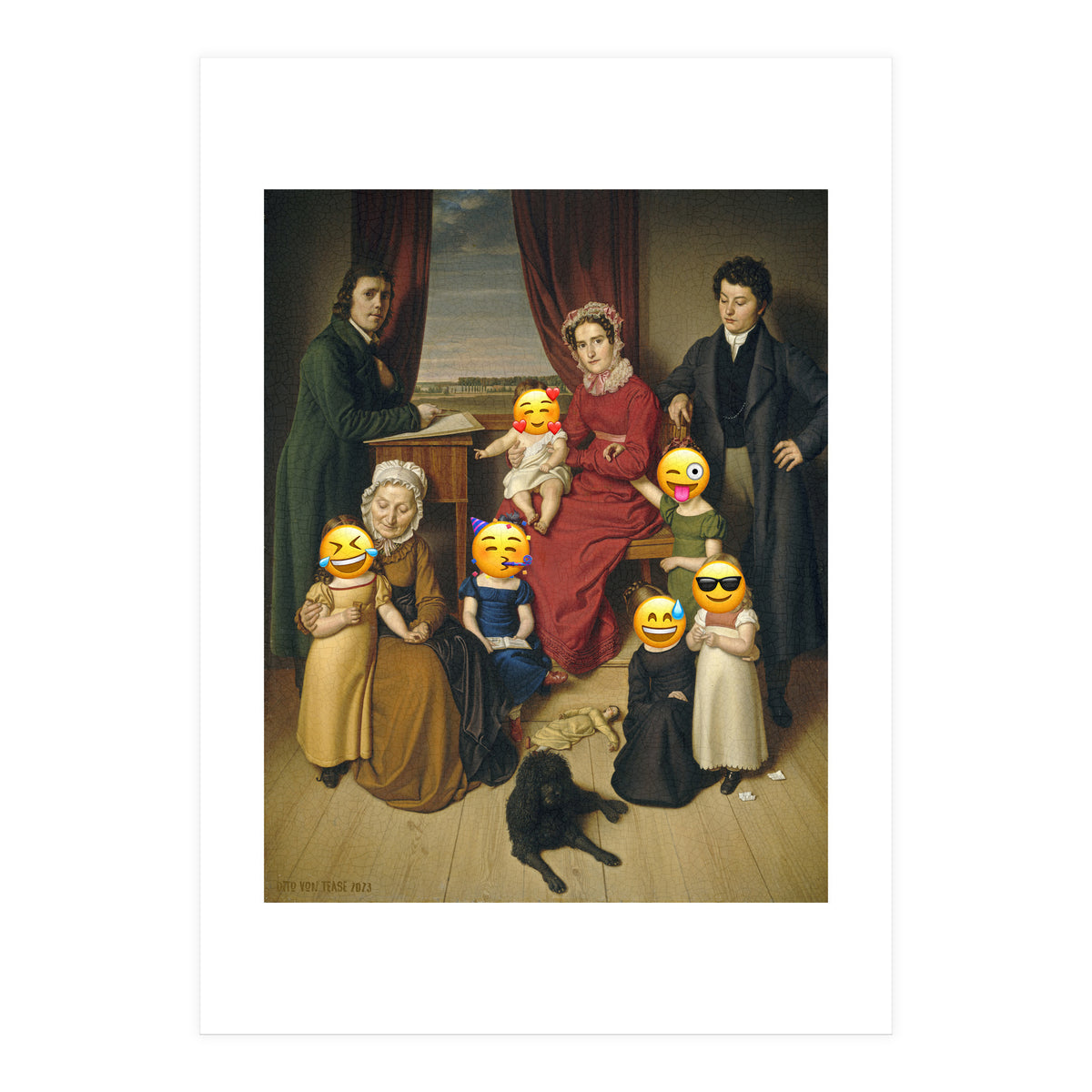 Emoji painting 7 (Print Only)