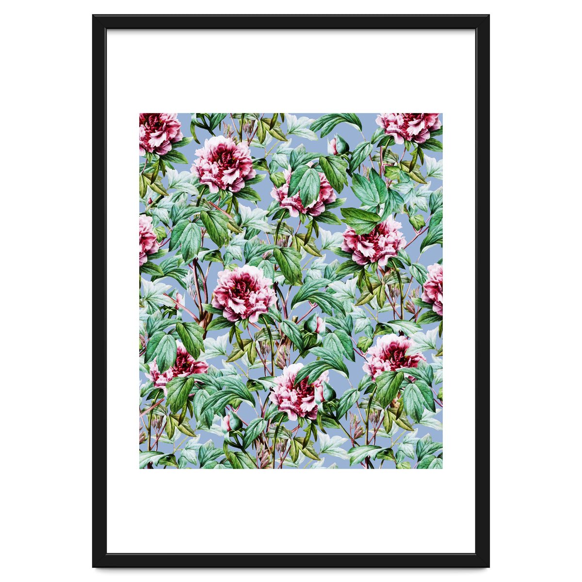 Frosty Florals #society6 #decor #buyart