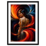 The Beauty of a Woman in an Exotic Pose thumbnail
