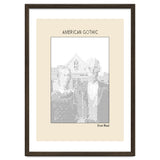 American Gothic – Grant Wood (ascii Art) thumbnail