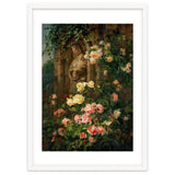 Le Benitier: Notre-Dame-des-Roses. 1850 Canvas, 127 x 90 cm. thumbnail