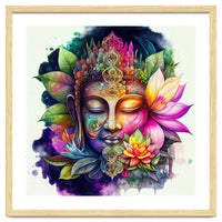 Floral Awakening Buddha