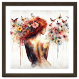 Butterfly Profile In Bloom thumbnail