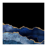 Navy & Gold Agate Texture 10  (Print Only) thumbnail