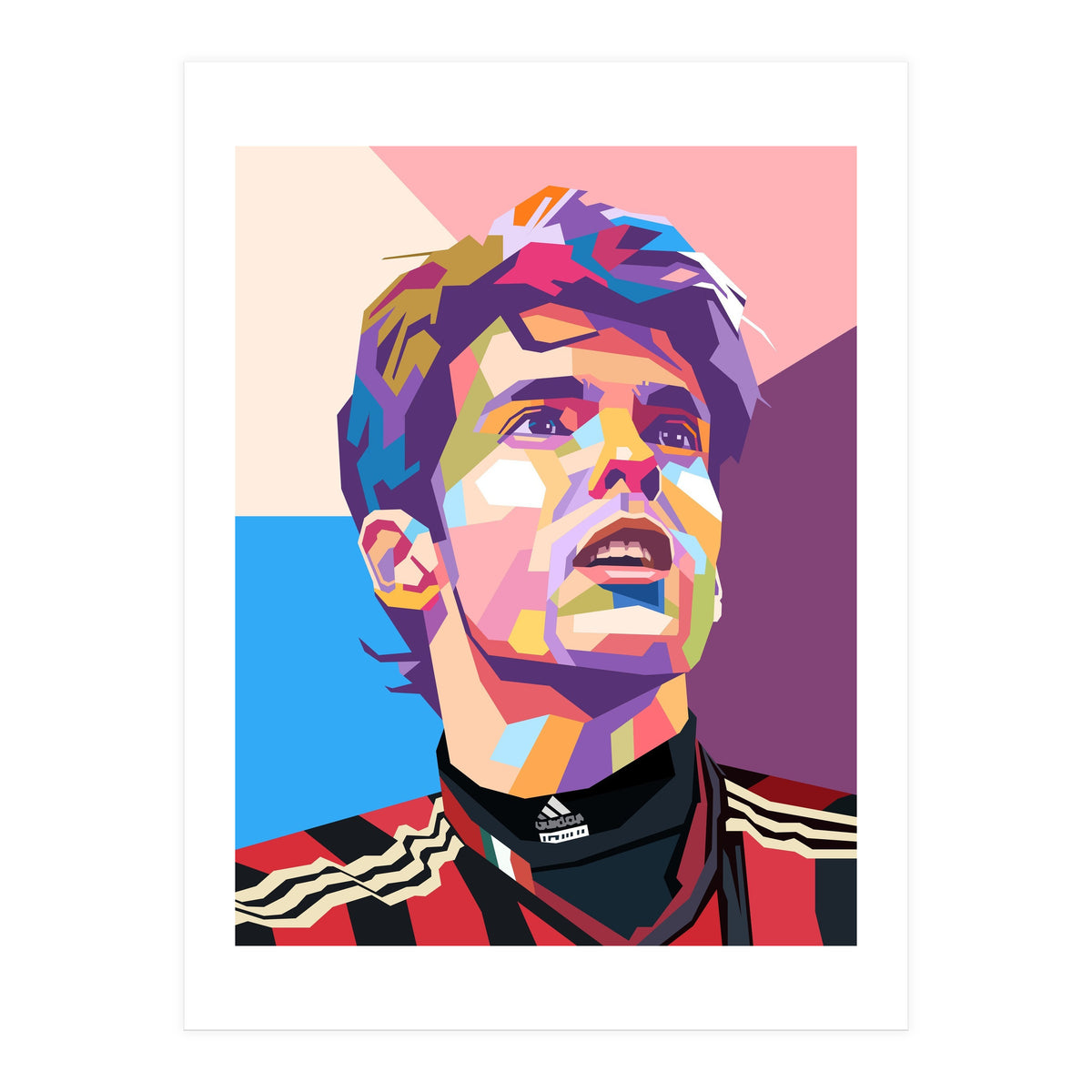 Richardo Kaka art (Print Only)