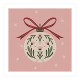 Christmas Flower Globe (Print Only) thumbnail