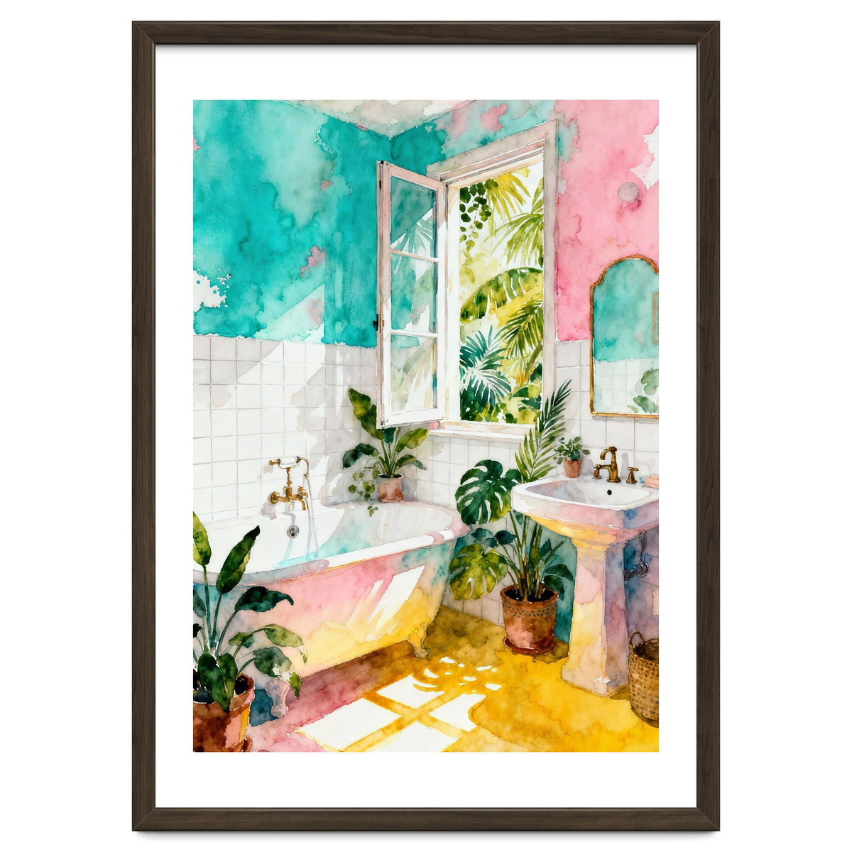 Matisse Inspired Bathroom