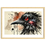 Dramatic Raven Portrait thumbnail