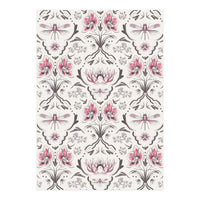 Bohemian Garden Pink Pattern (Print Only)