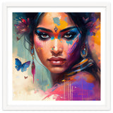 Butterfly Aura Hindu Portrait thumbnail