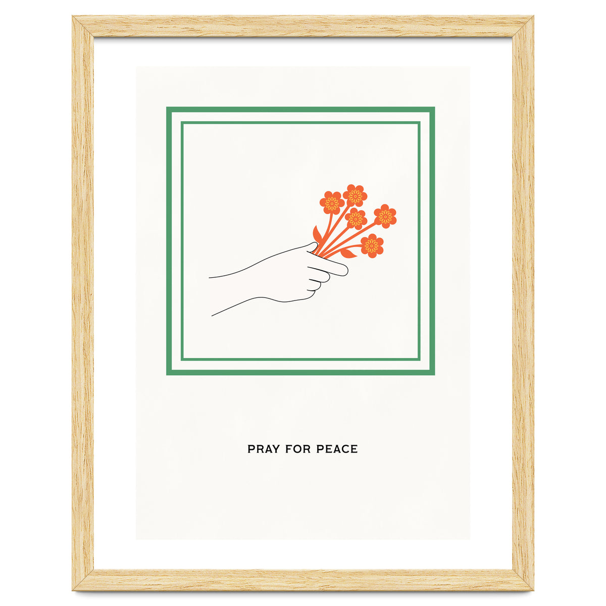 PRAY FOR PEACE - Botanical life