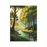 Golden Hour Stream (Print Only) thumbnail