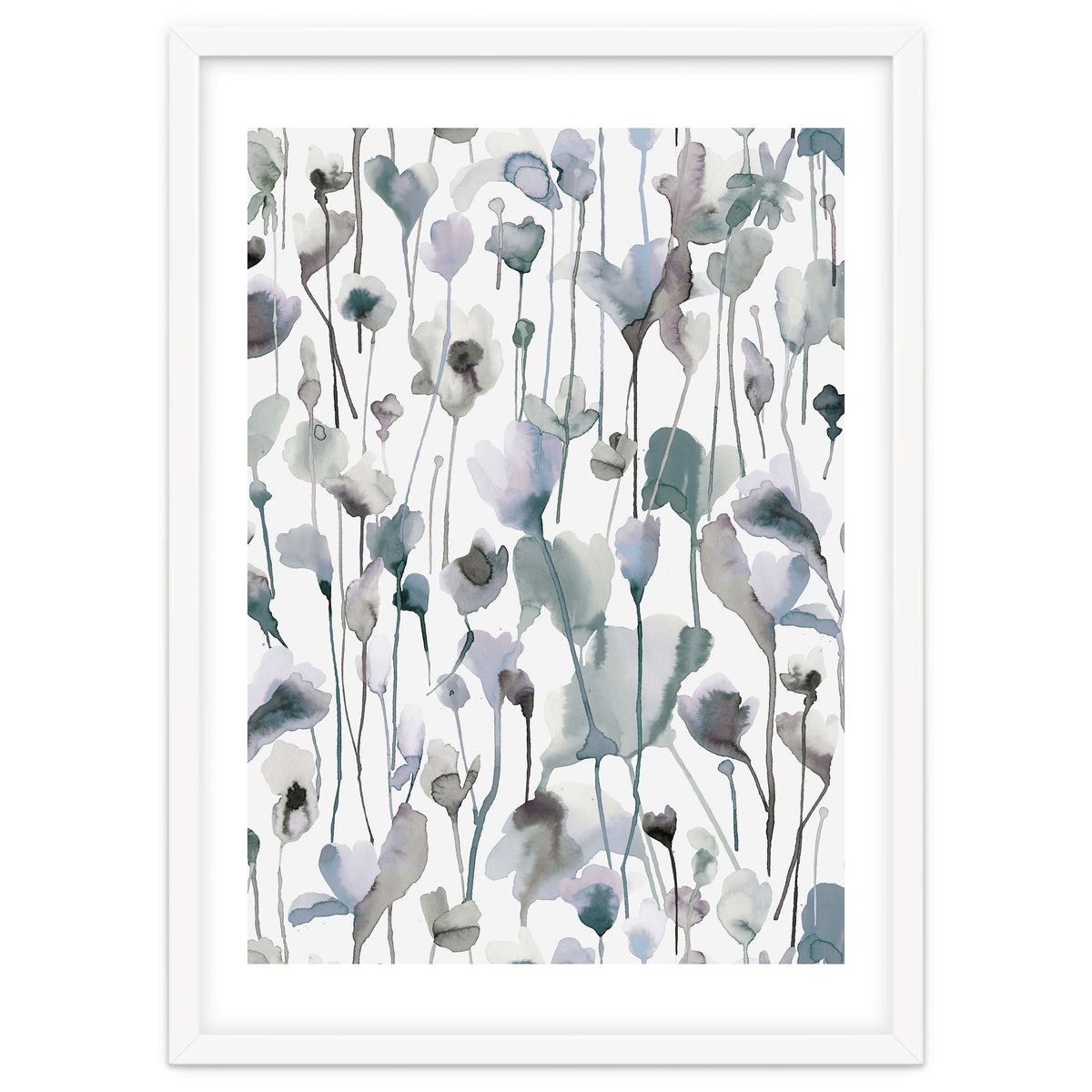 Watercolour Cozy Wild Flowers