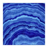 Blue Agate Texture 02 (Print Only)