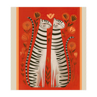 Striped Cat Pair (Print Only)
