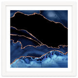 Navy & Rose Gold Agate Texture 14 thumbnail