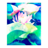 Watercolor Lotus (Print Only) thumbnail