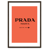 Prada Marfa, Fashion Sign Poster, Chic Decor, thumbnail