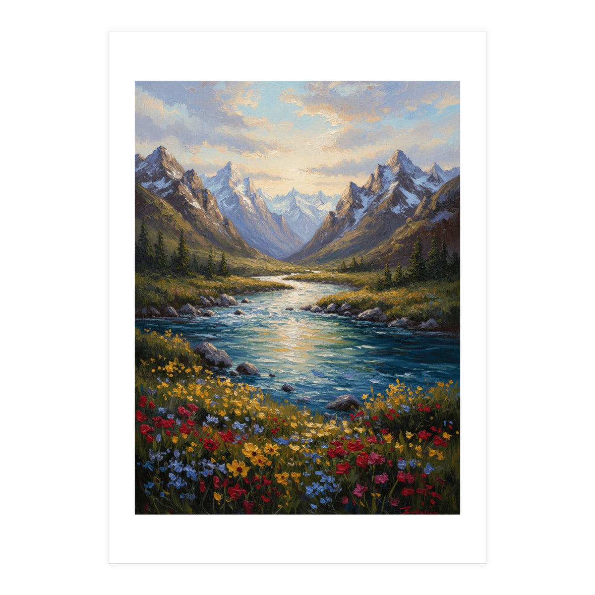 The Awakening Valley (Print Only)