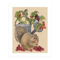 Squirrel Bgmatch (Print Only)