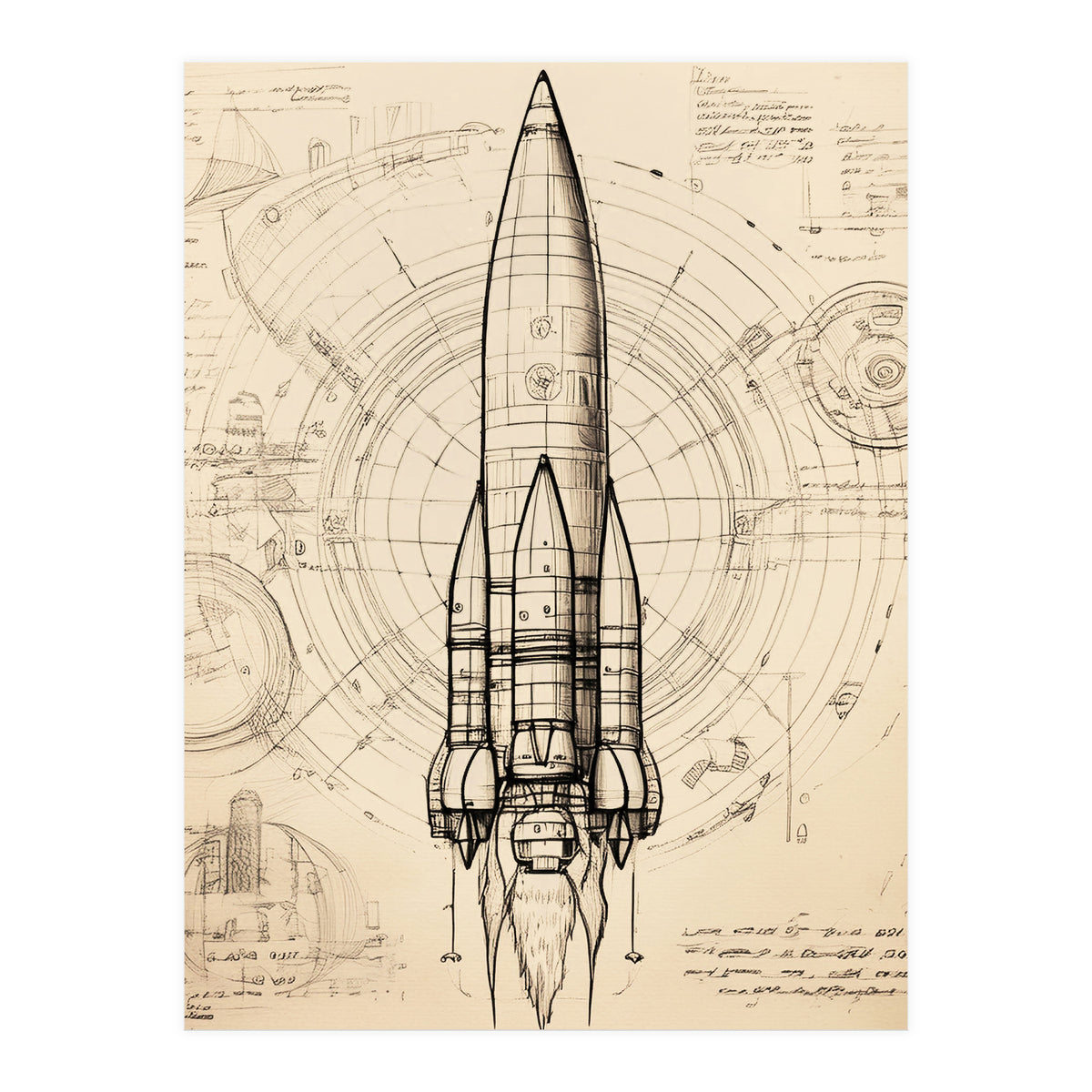 Back To The Moon 018 (Print Only)