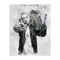 Eminem Rapper Celebrity (Print Only)