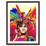 Beauty Traditional Ethnic Woman Pop Art thumbnail