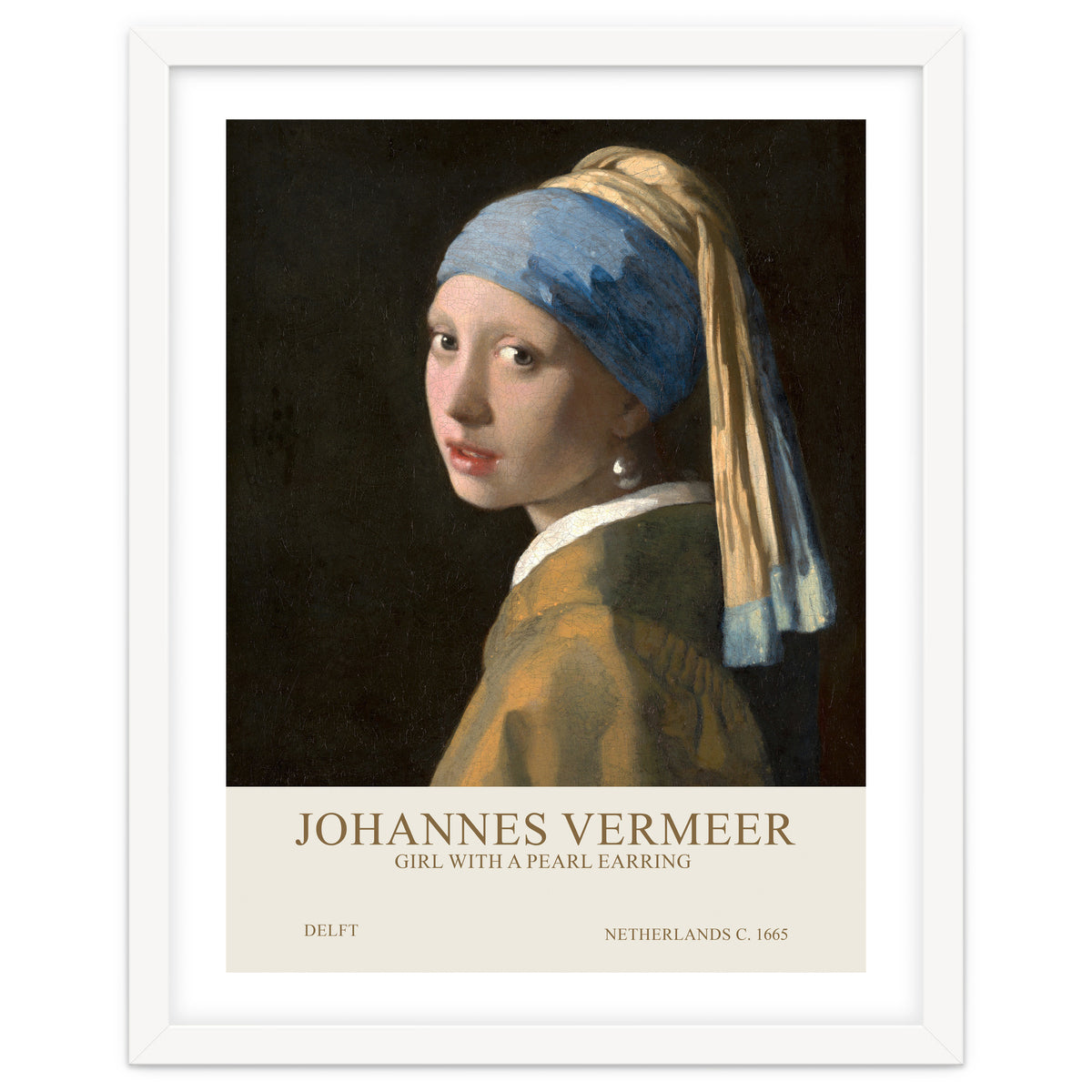 Johannes Vermer - Girl with a pearl earring