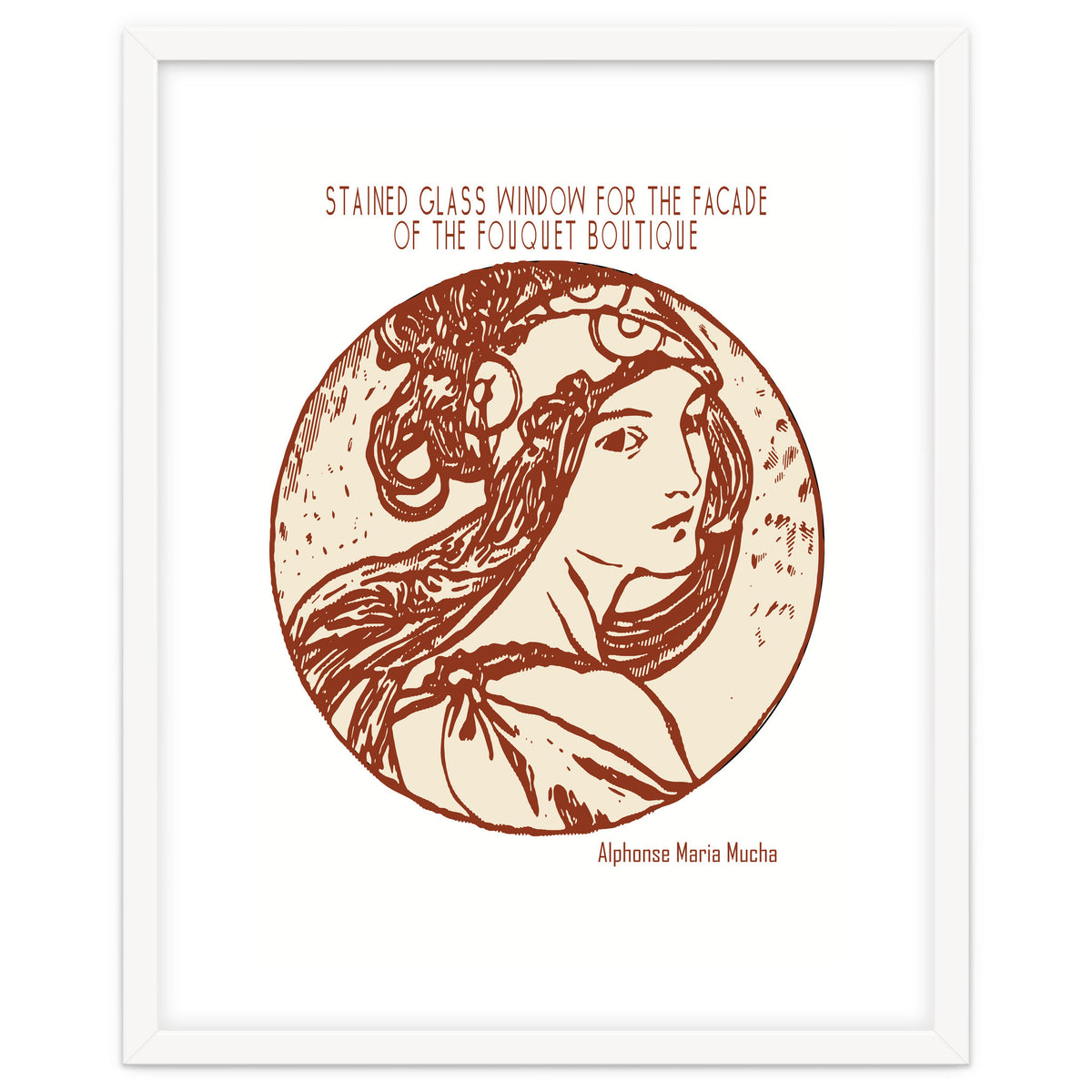 Stained Glass Window For The Facade Of The Fouquet Boutique –