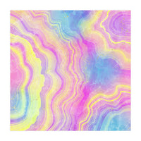 Neon Agate Texture 08 (Print Only)