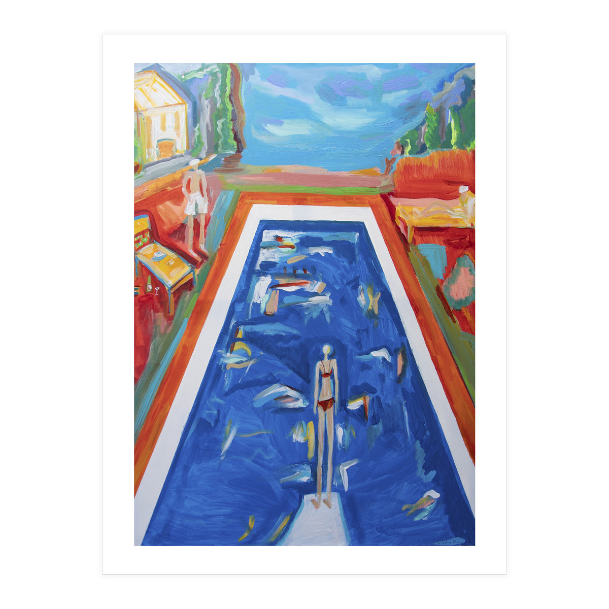 Evening Swim (Print Only)