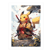 Pikachu Pokemon Samurai (Print Only)