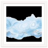 Blue & Silver Agate Glitter Texture 04 thumbnail