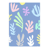 Matisse Colorful Leaves Blue (Print Only) thumbnail
