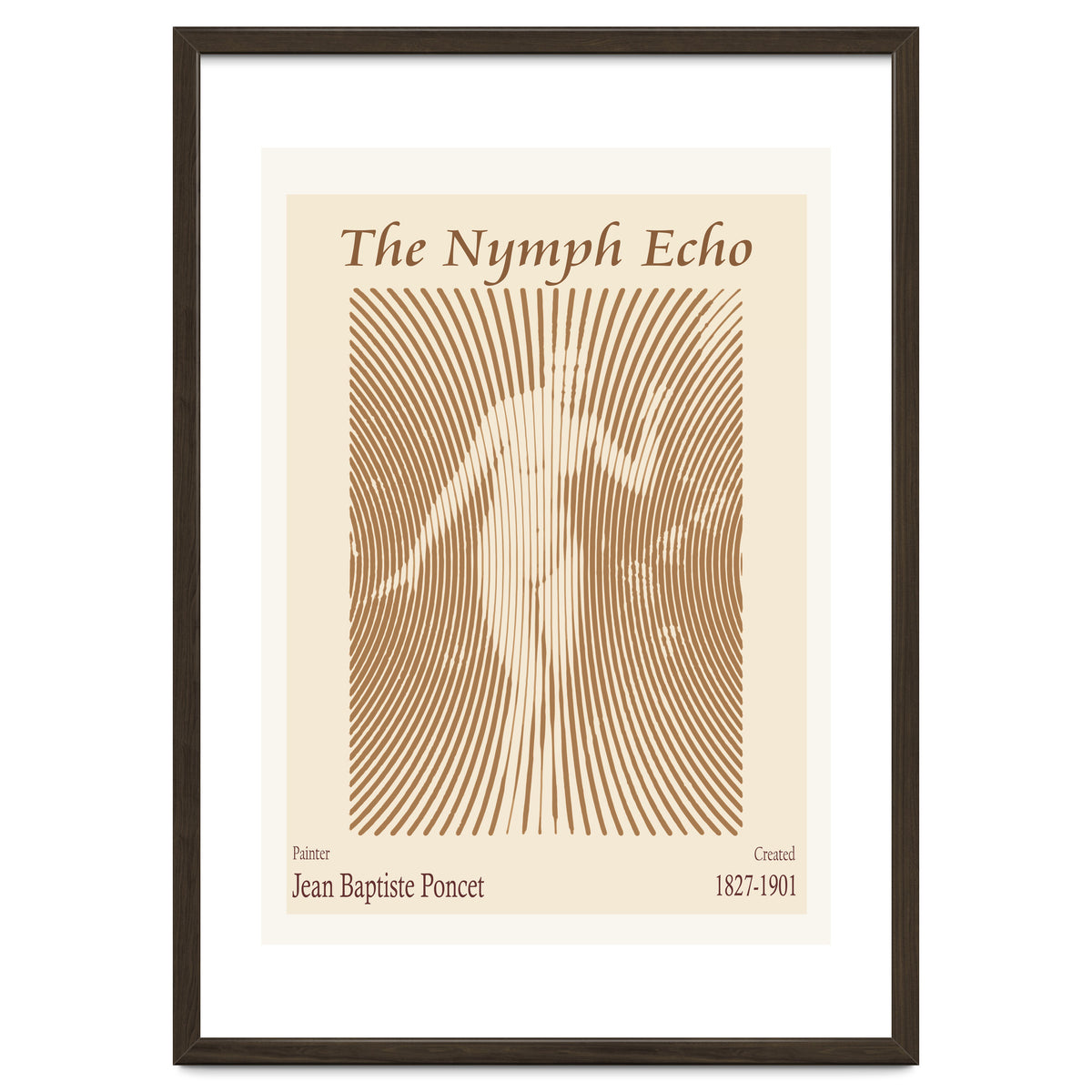 The Nymph Echo – Jean Baptiste Poncet