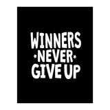 Winners Never Give Up (Print Only) thumbnail