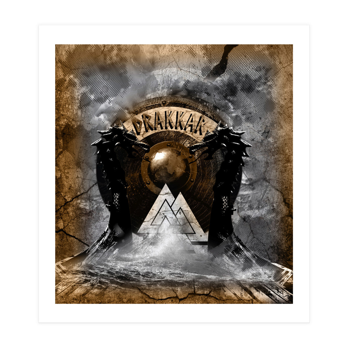 Drakkar Viking Duotone (Print Only)