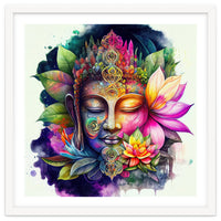 Floral Awakening Buddha