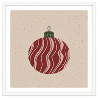 Christmas Globe with swirls