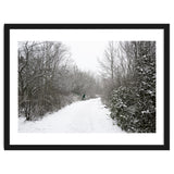 Walking through the snow park thumbnail