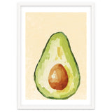 Avocado Half, Fresh Food Kitchen Art thumbnail