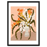 Floral Contemporary Still Life Peach Fuzz thumbnail