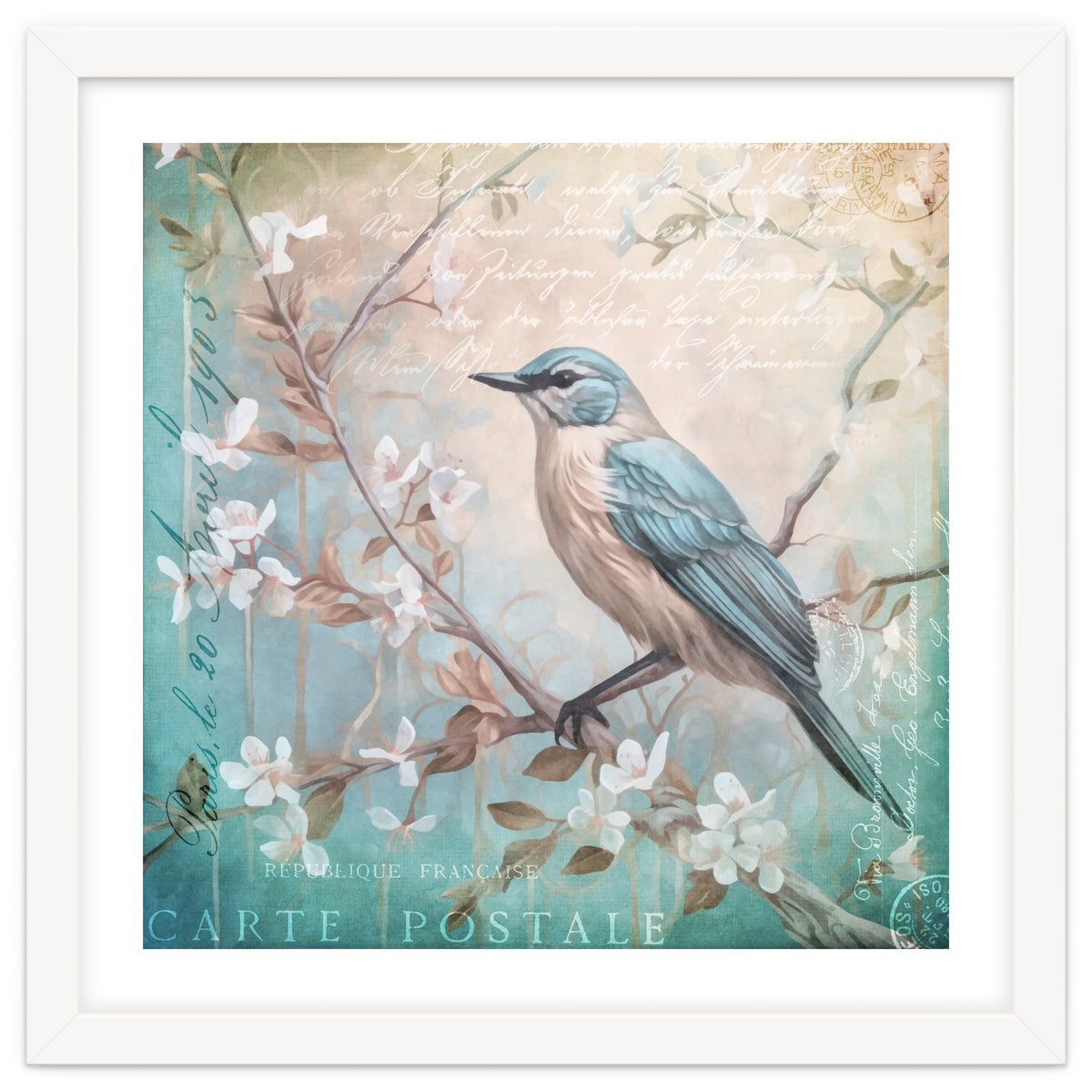 Bird Vintage Nostalgia II