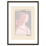 Portrait of Simonetta Vespucci as Nymph – Sandro Botticelli (ascii art) thumbnail