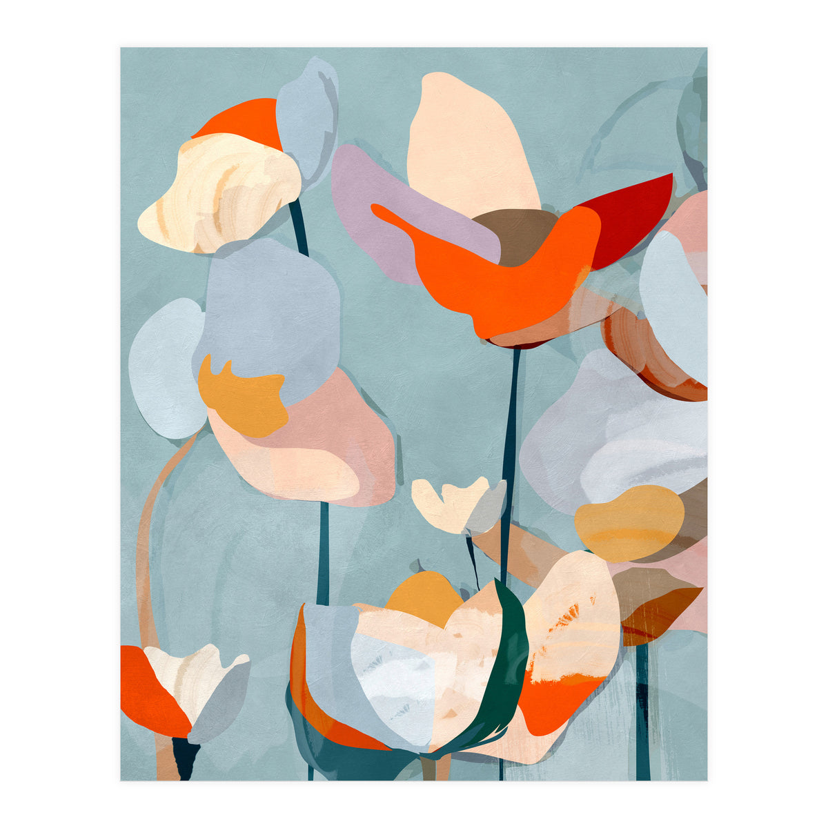 Layered Bloom (Print Only)